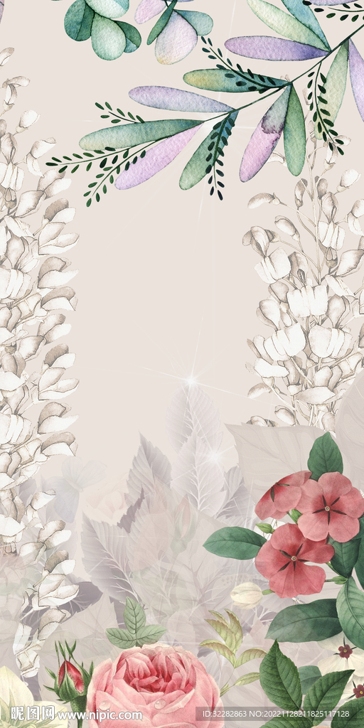 高清 玄关山水新画 TIF分层