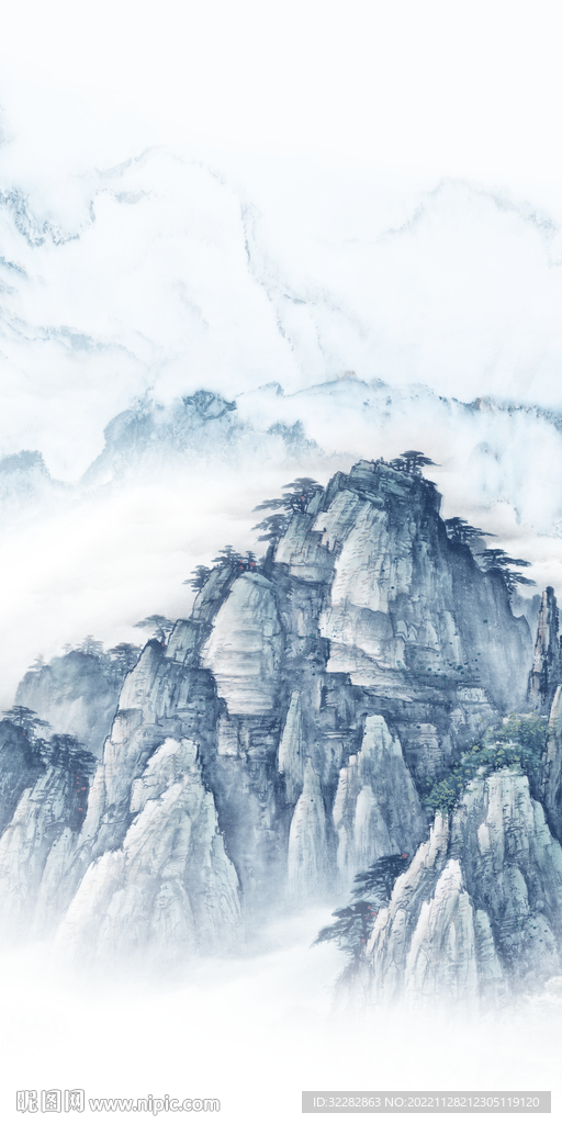 人气 意境风景山水 TIf分层