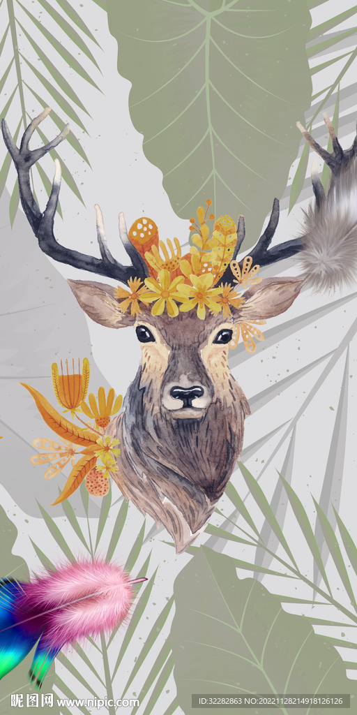 简约 高清玄关新画 TIF分层