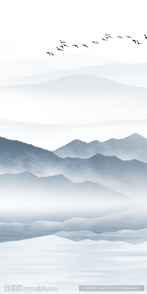 高端 最新山水玄关 TiF分层