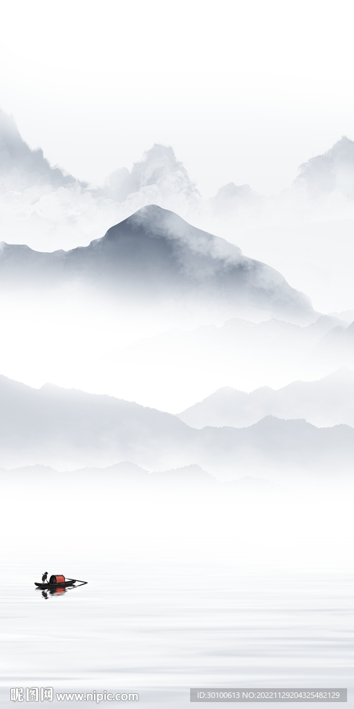 爆款 人气玄关山水 TiF分层