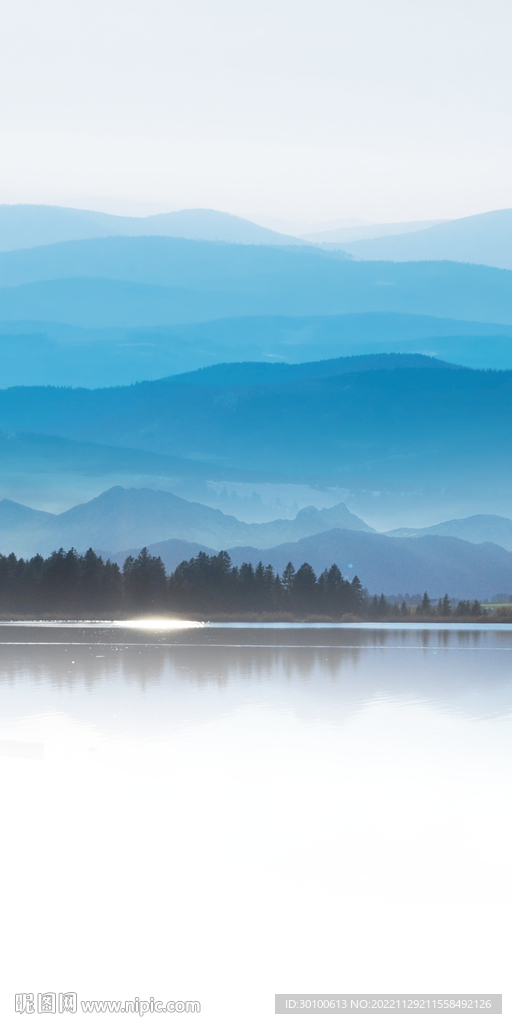 别墅 高端玄关山水 tiF分层