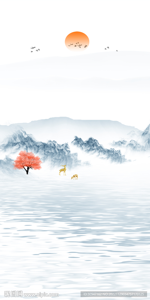 新款 最新玄关框画 TiF分层