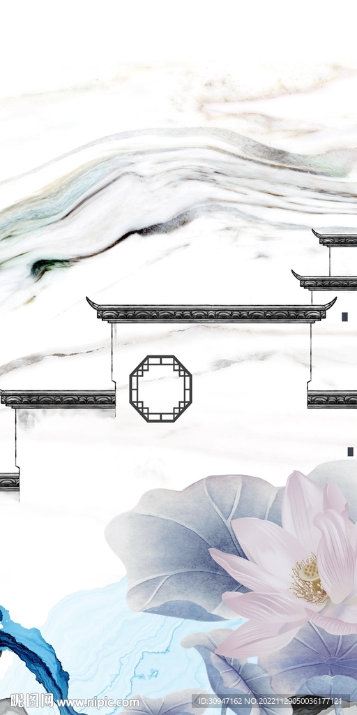 新款 高端中式玄关 TiF分层