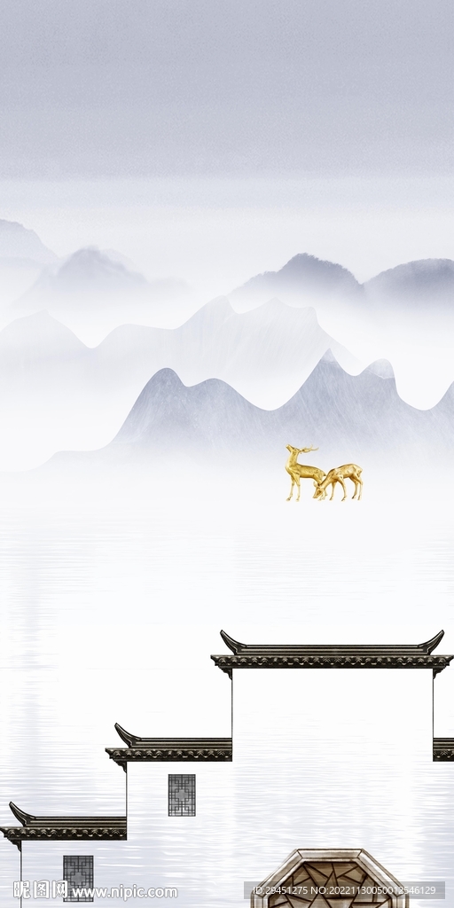 大气 高雅意境玄关 TiF分层