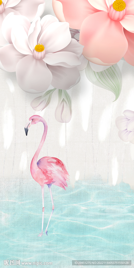 大气 最新款玄关画 TIf分层