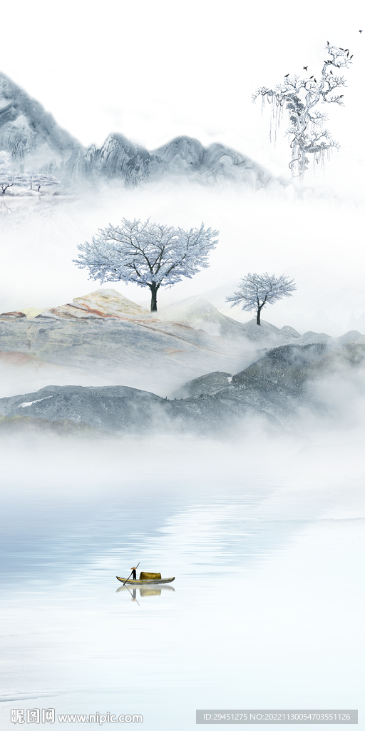 新款 中式现代玄关 Tif分层