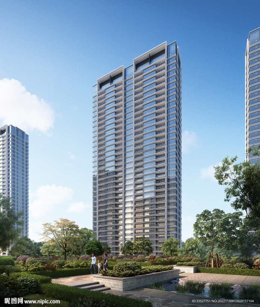 现代住宅效果图