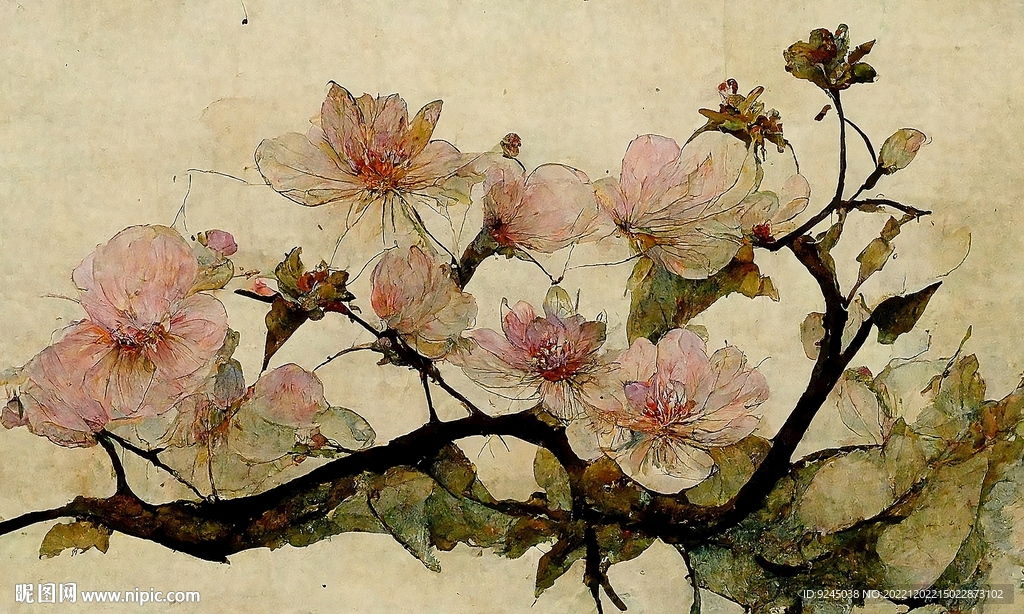 北欧植物花卉复古轻奢地毯地垫