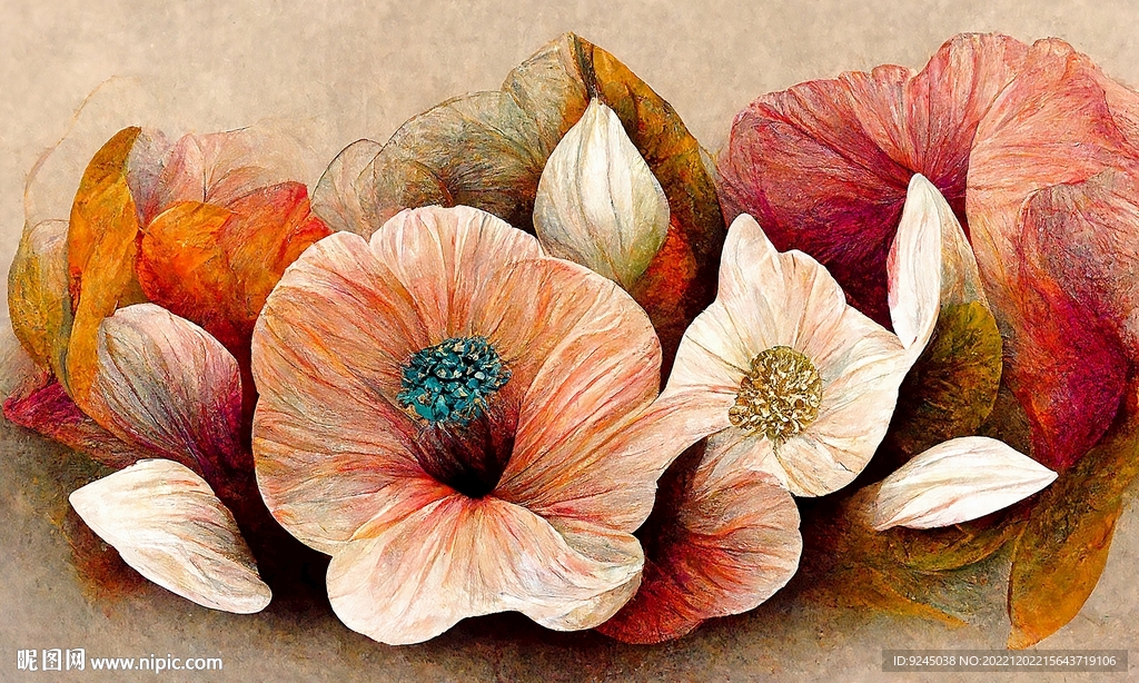 现代简约轻奢花卉门垫地毯地垫