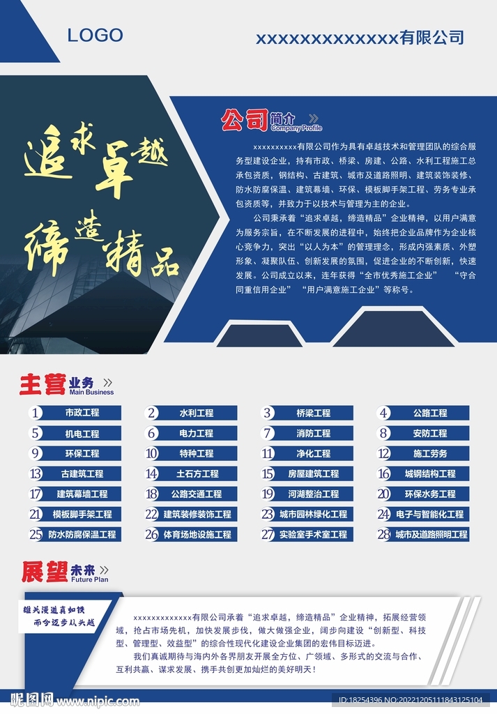 简介 业务 未来