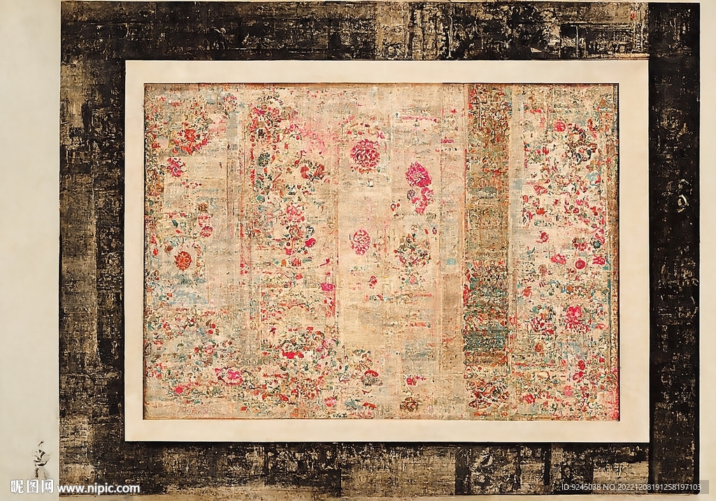 欧式花纹轻奢复古北欧风地毯