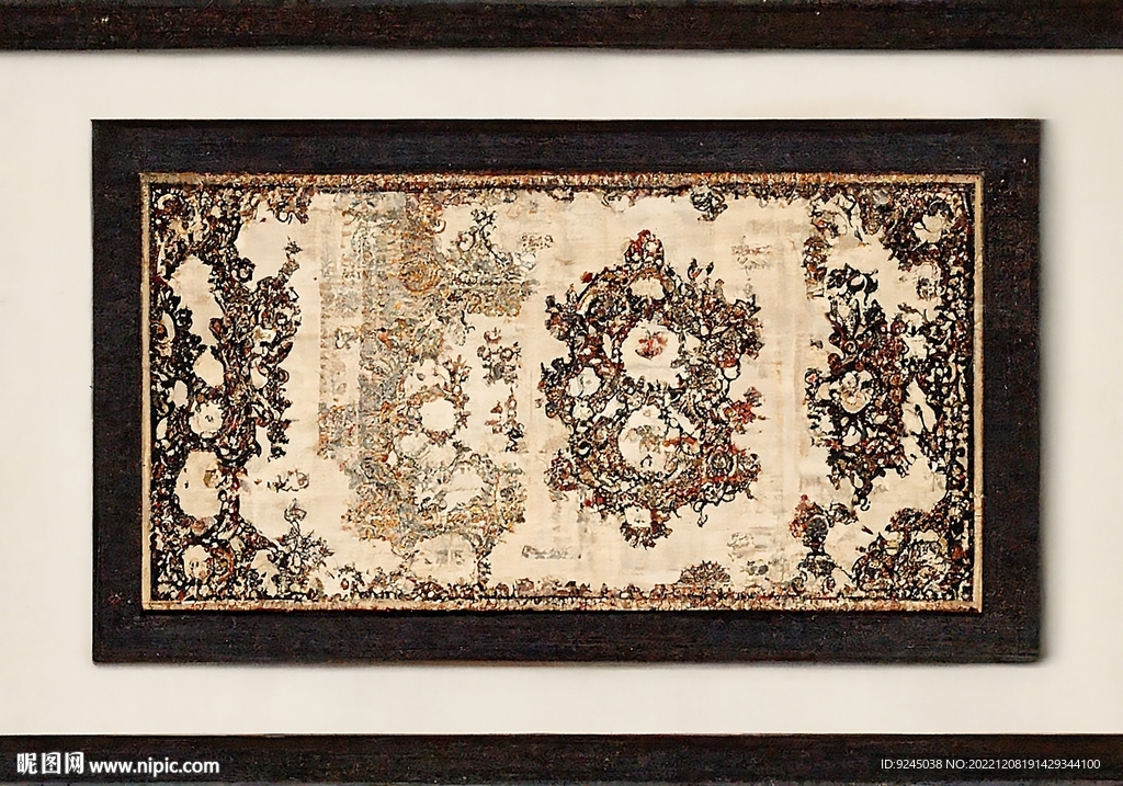 欧式花纹轻奢复古北欧风地毯