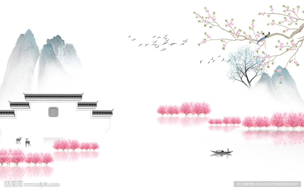 别墅 沙发最新山水 Tif分层