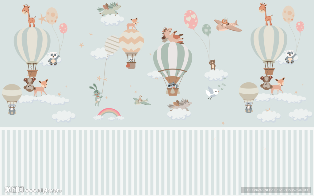 壁画壁纸 儿童房