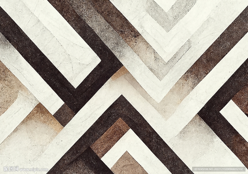 现代简约抽象几何地毯地垫