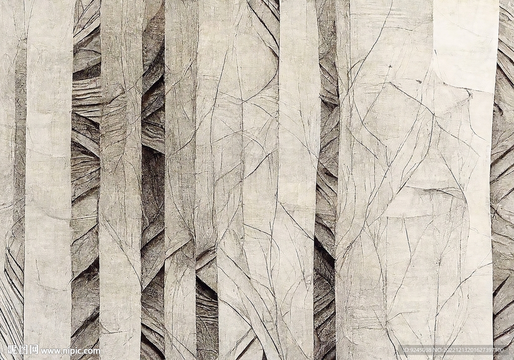 现代简约抽象几何地毯地垫设计