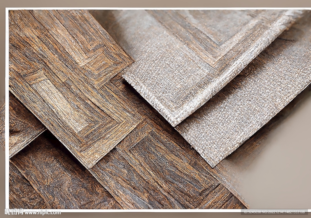 现代简约抽象几何轻奢地毯地垫