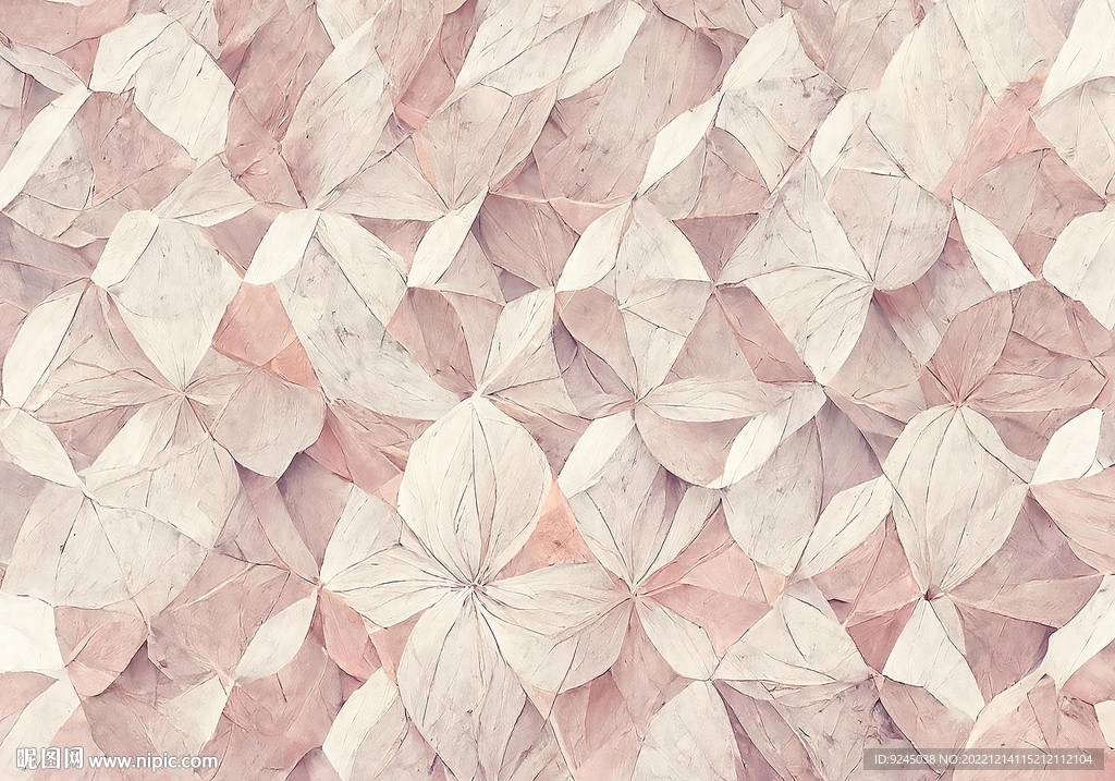 现代简约几何粉色淡雅地毯地垫