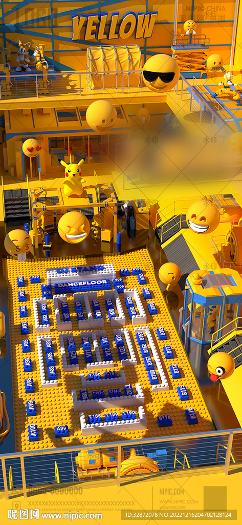 酒吧座位图台位图