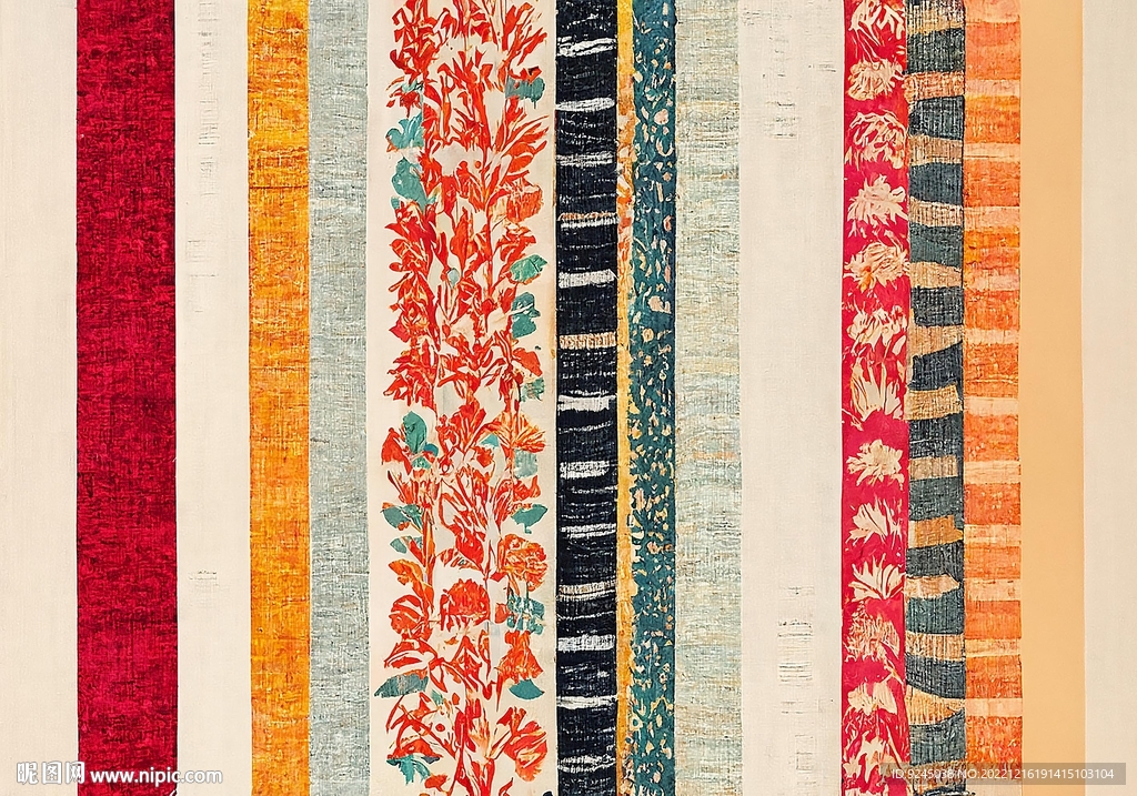 现代简约抽象几何线条轻奢地毯