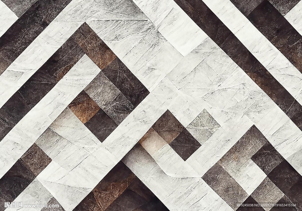 现代简约几何轻奢地毯地毯地垫