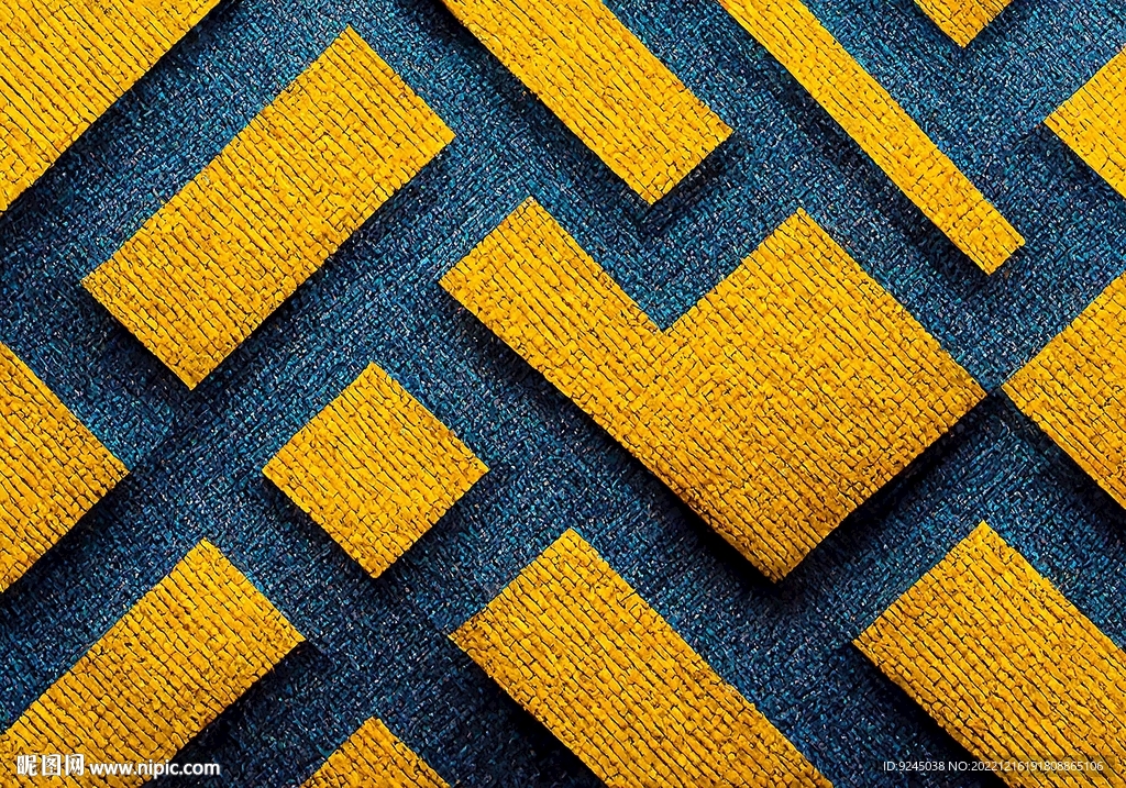 现代简约几何轻奢地毯地毯地垫