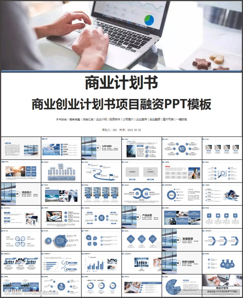 商业创业计划书项目融资PPT