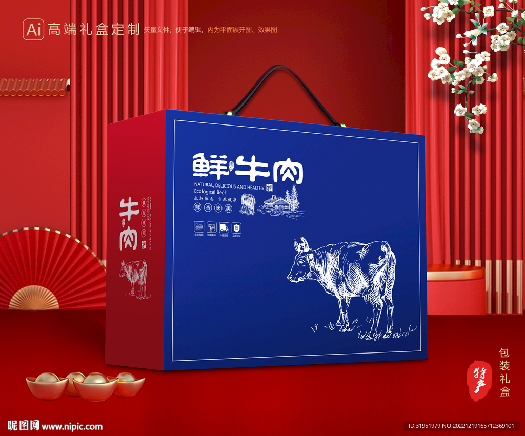 牛肉包装 牛腱礼盒
