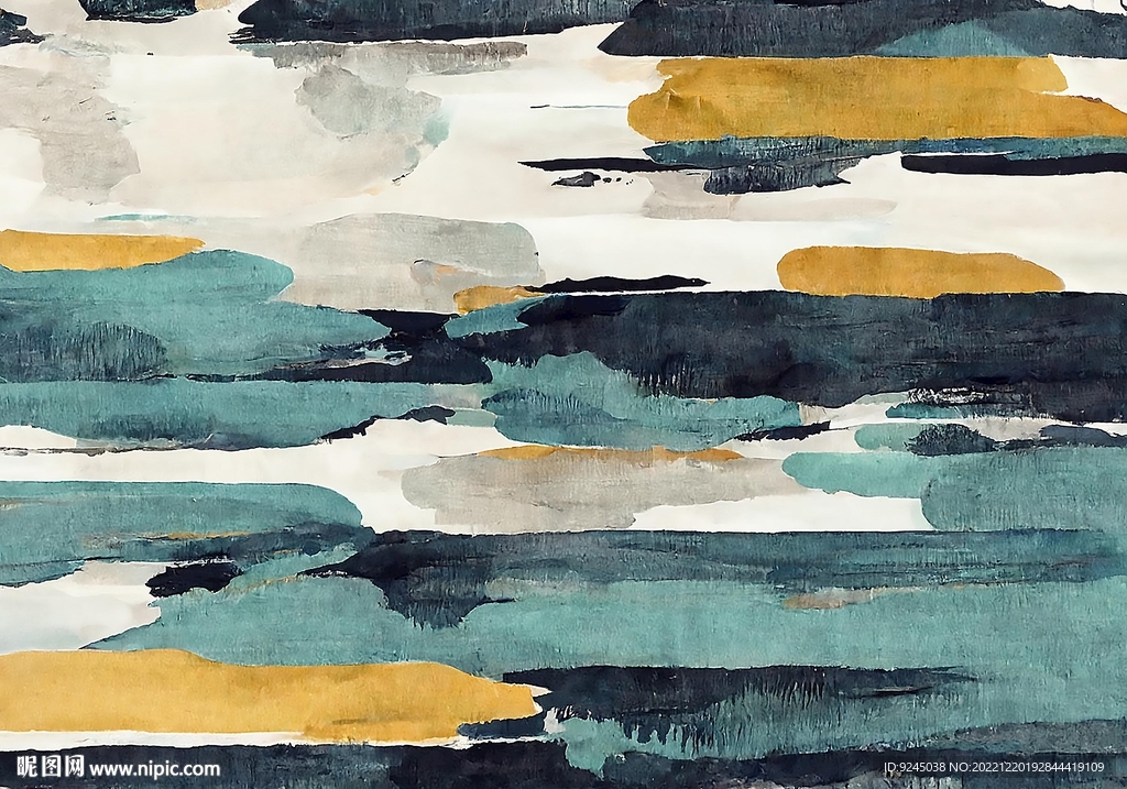 现代简约抽象地毯地垫