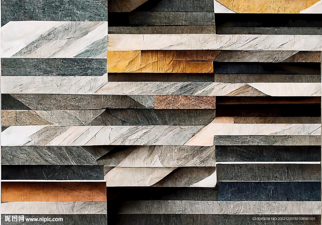 现代简约抽象几何地毯地垫