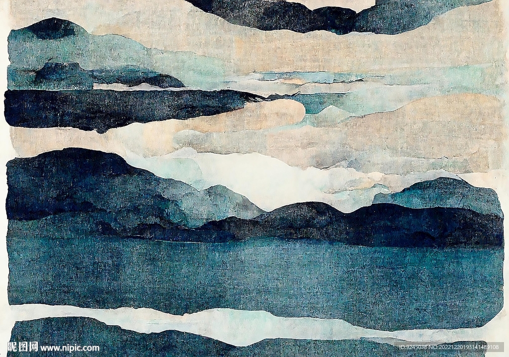 现代抽象艺术地毯