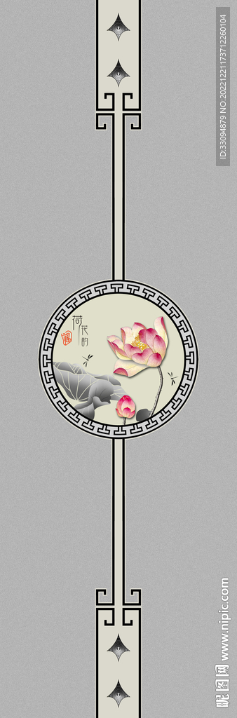 高清分层平开门打印图