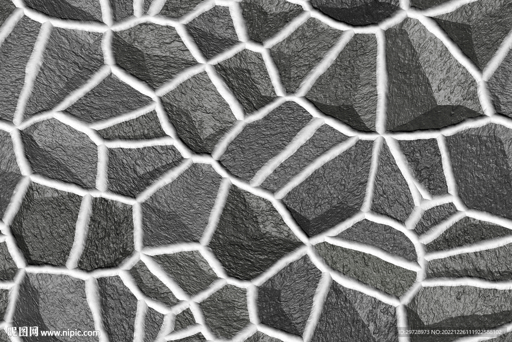 质感石头墙底纹背景