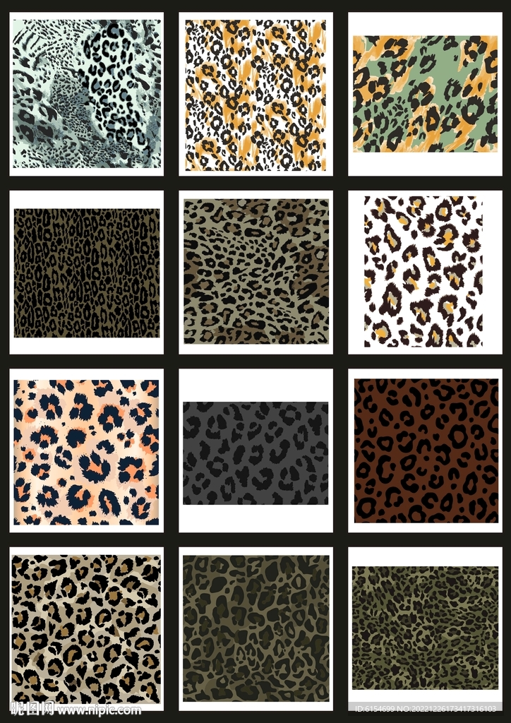 豹纹图案图片