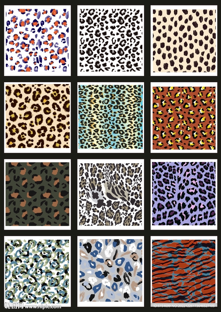 豹纹图案图片