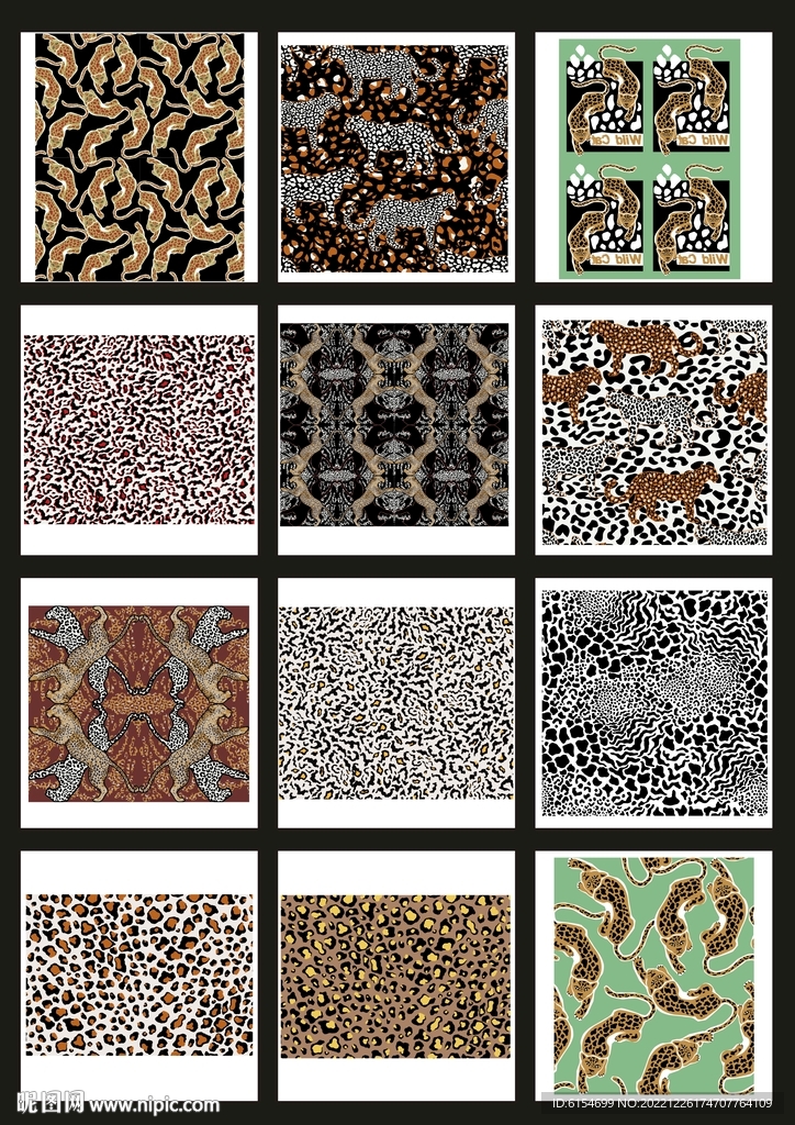 豹纹图案图片