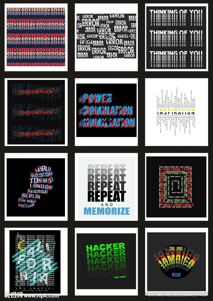 字体排版设计图片