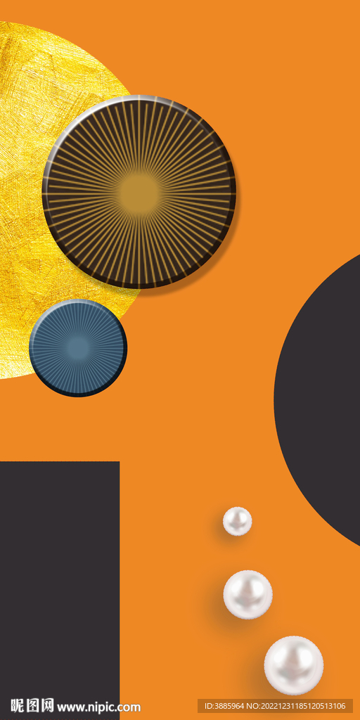 几何装饰画图片