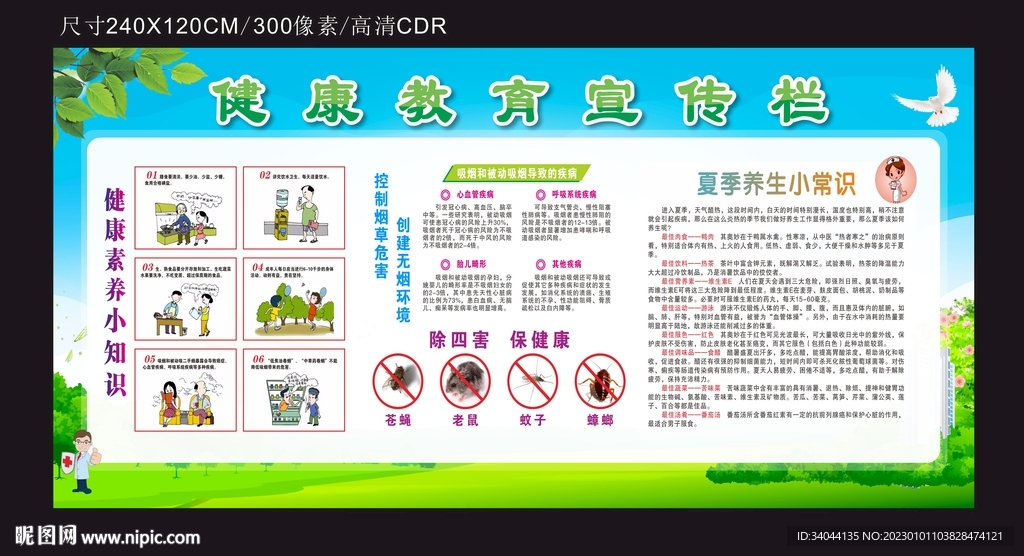 健康教育宣传栏