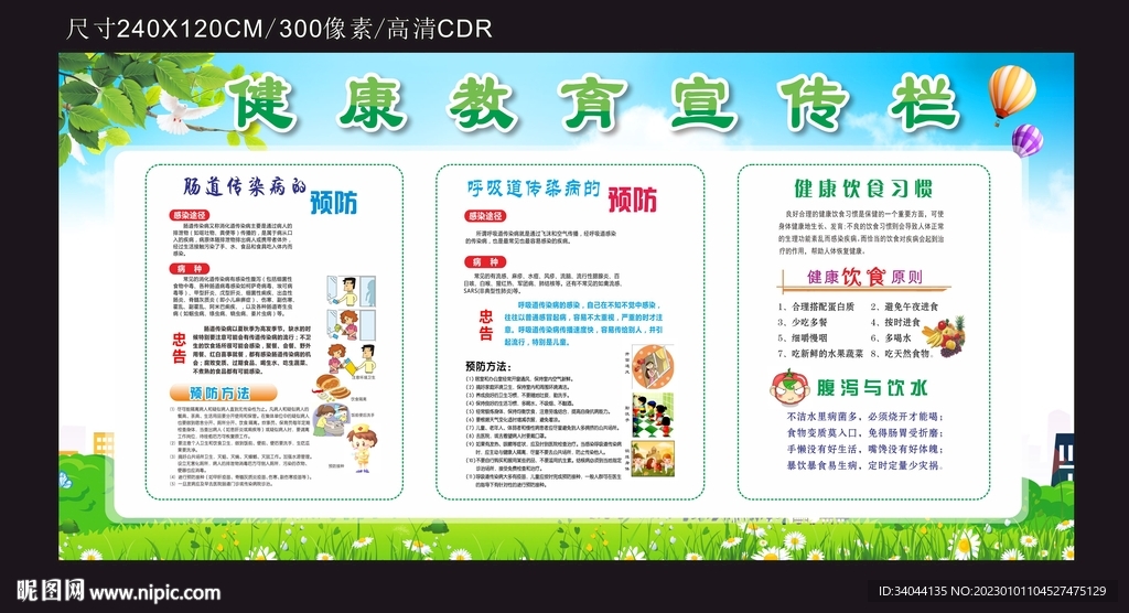 健康教育宣传栏