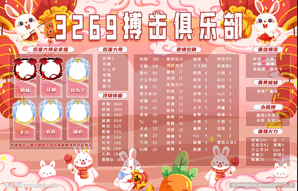 红色俱乐部背景海报