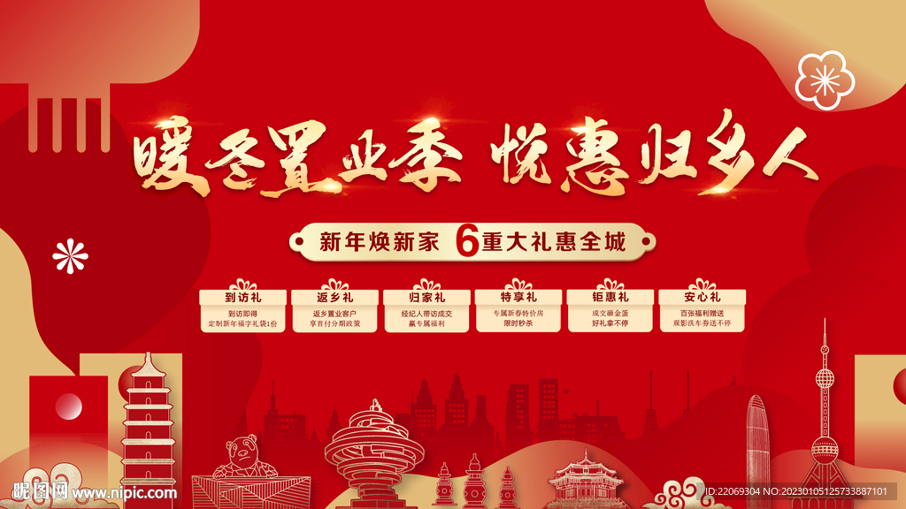 返乡置业六重礼