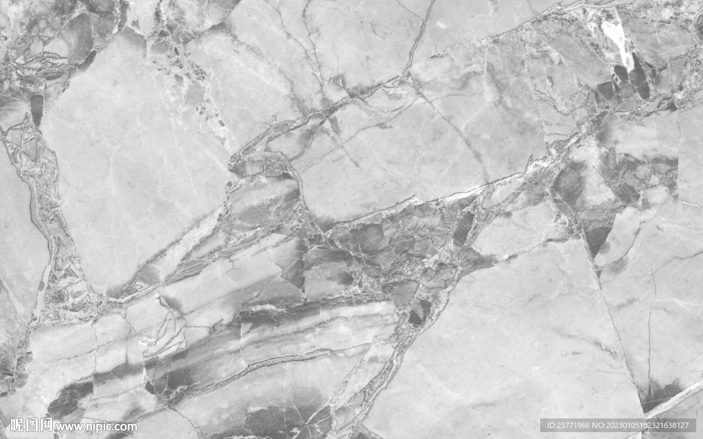 现代风抽象几何大理石拼花电视墙