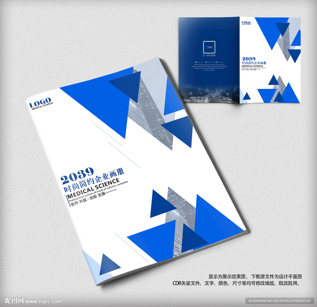 精美企业通用宣传画册封面