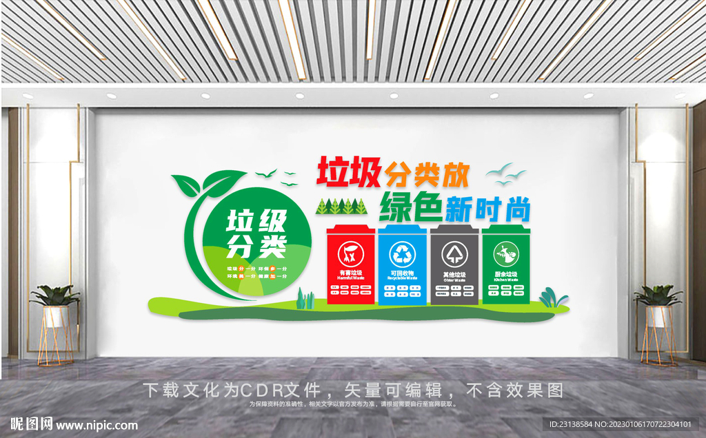 垃圾分类文化墙