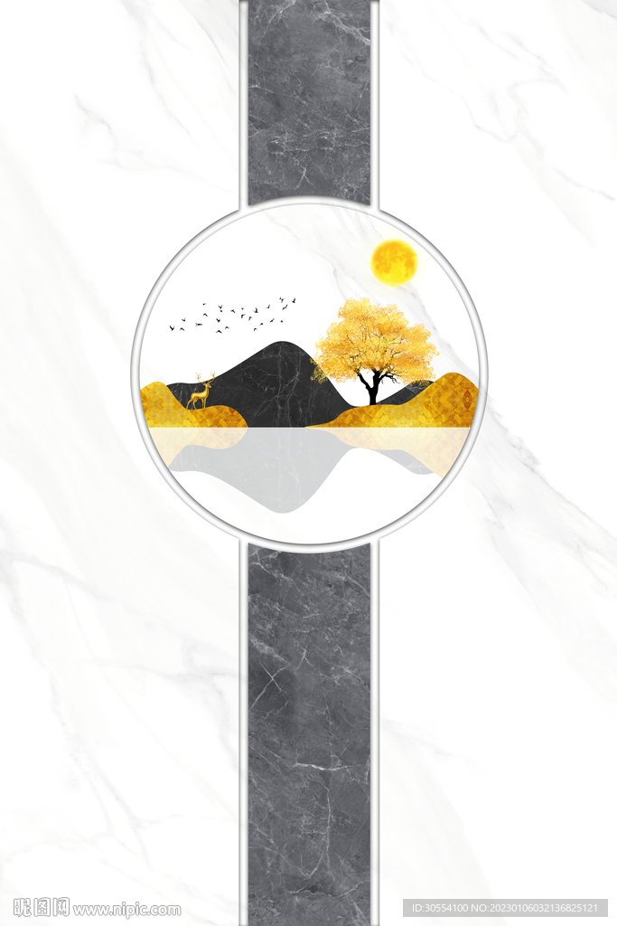 新款 高端玄关新画 TiF分层