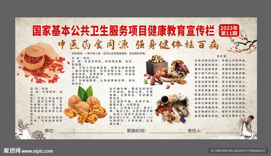 健康教育宣传栏  公共卫生服务