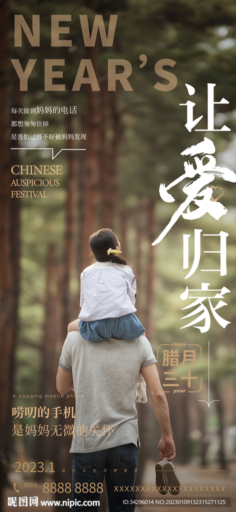 地产返乡置业海报