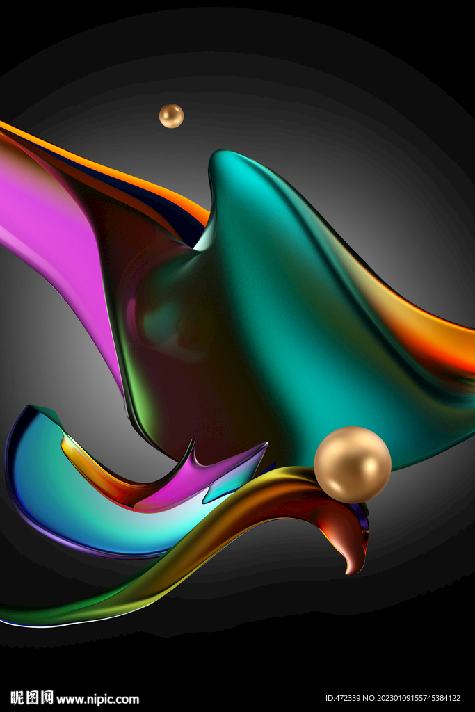 现代抽象几何装饰画